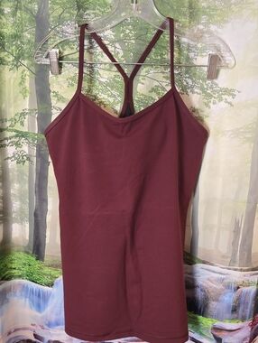 lululemon athletica Deep Burgundy Strappy Camisole